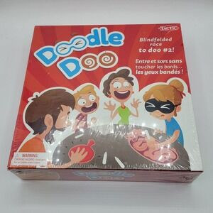 Doodle Doo Tactic USA Board Game Ages 6-99 2-4 Players ~NIB~
